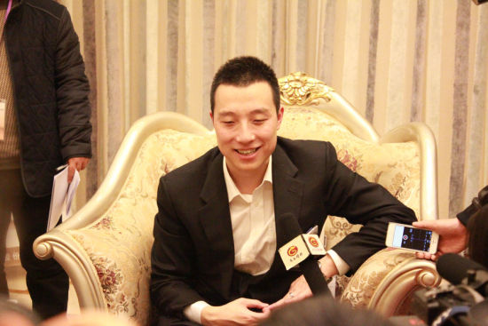 古力赛后接受采访