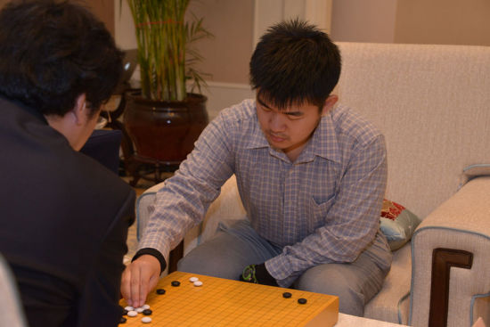 马天放在比赛中